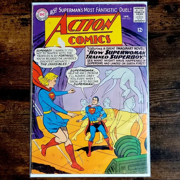 Action Comics #332 - Super-Revenge of Lex Luthor! (DC, 1966) VG/F 5.0 - Picture 2 of 2
